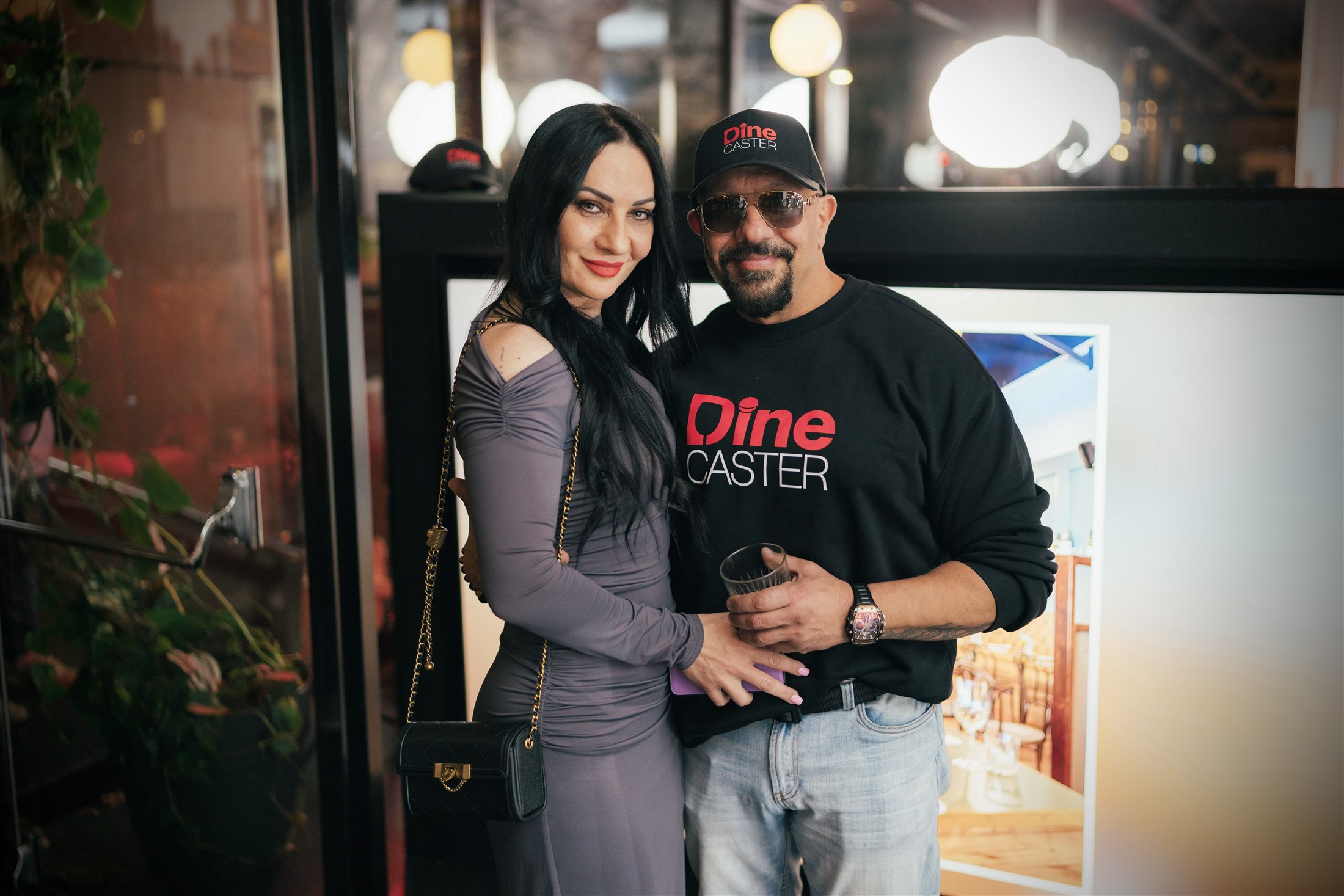 Ray Mancini and artist Biljana Mancini