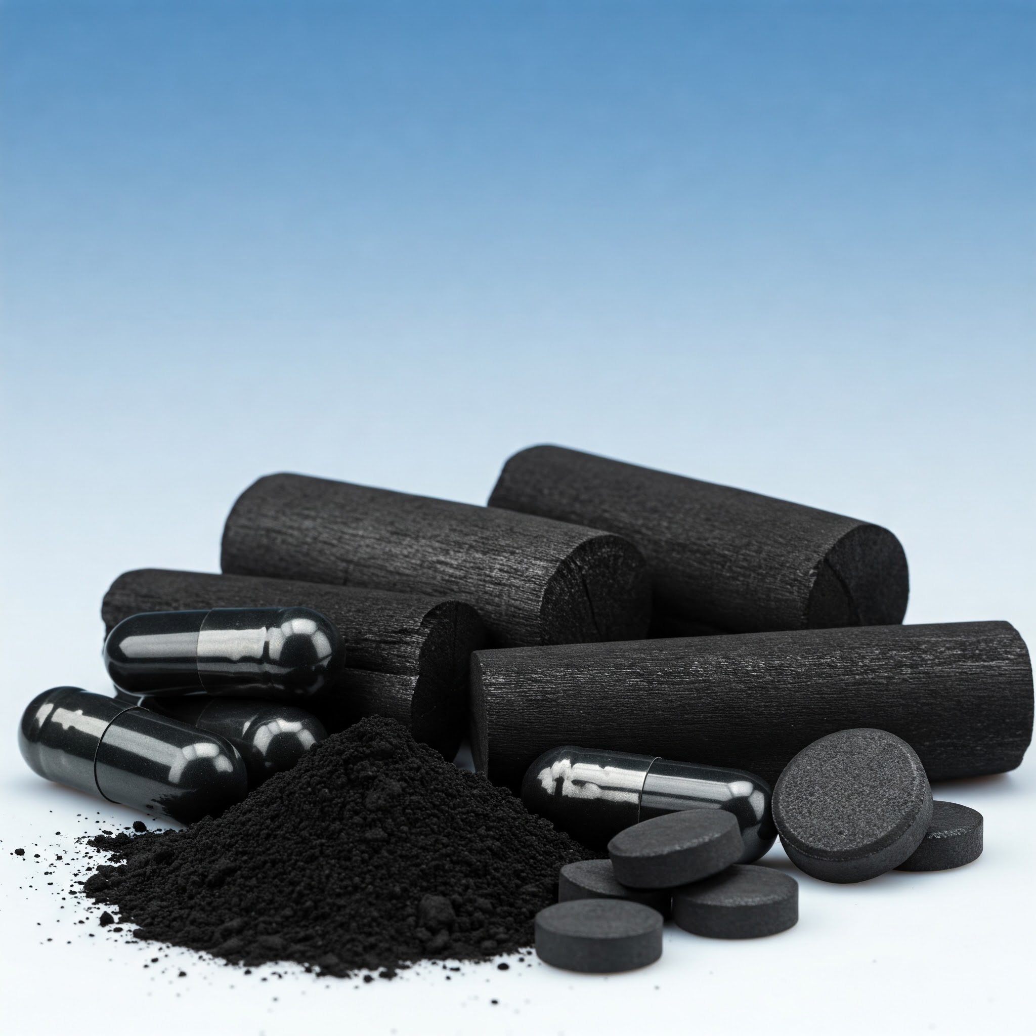 Activated Charcoal: More Than Just Black Powder