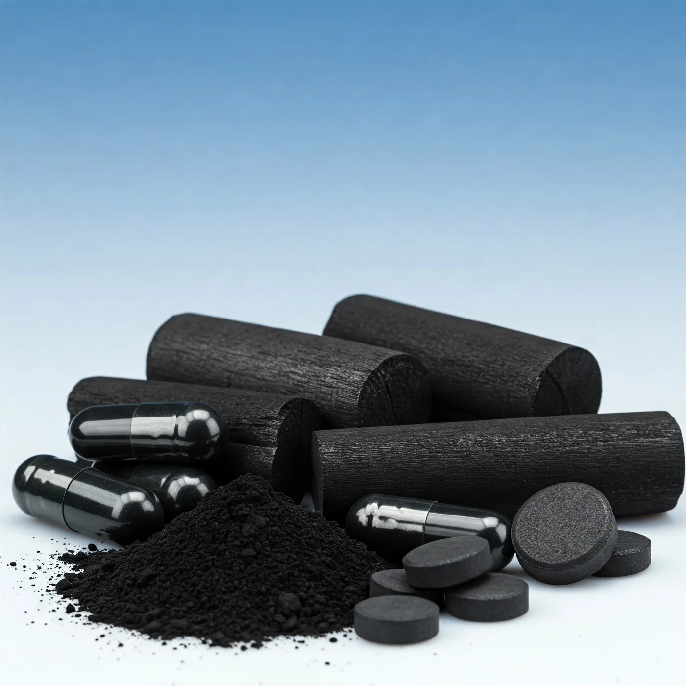 Activated Charcoal: More Than Just Black Powder