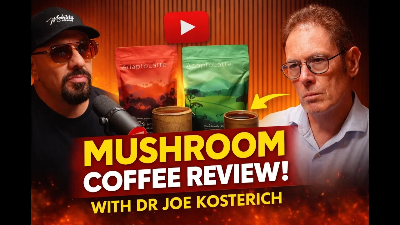 Mushroom Coffee Actually Works - Dr Joe Kosterich